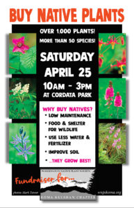 Native Plant Sale flyer